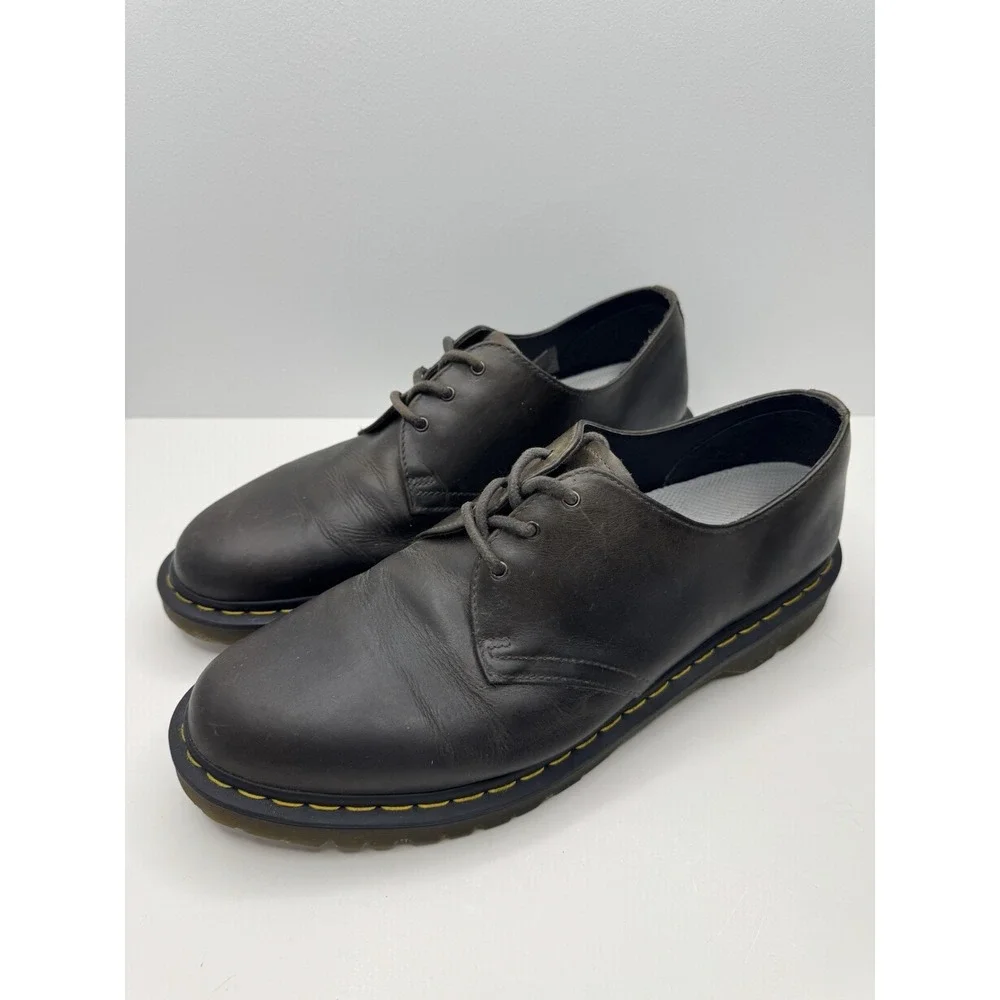 Dr.‎ Martens 1461 Oxford Dark Taupe Orleans Men's 14 23775